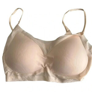 New Flesh Tone Wireless‎ Smooth Back Bra S